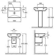 Раковина Jacob Delafon Reve E4802