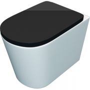 Унитаз Style 102 black приставной