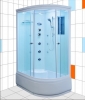 Душевая кабина Leader D1202 LM White (левая)