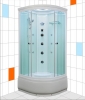 Душевая кабина 80х80 LeaderD-802M White